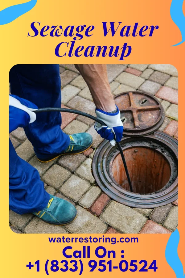 Sewage Water Cleanup in Gordon, TX